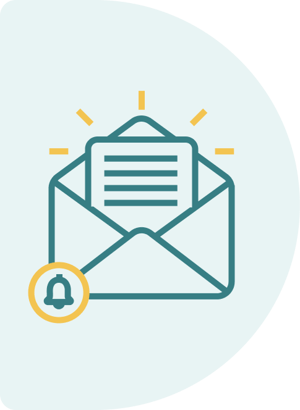 Email Subscription Light green